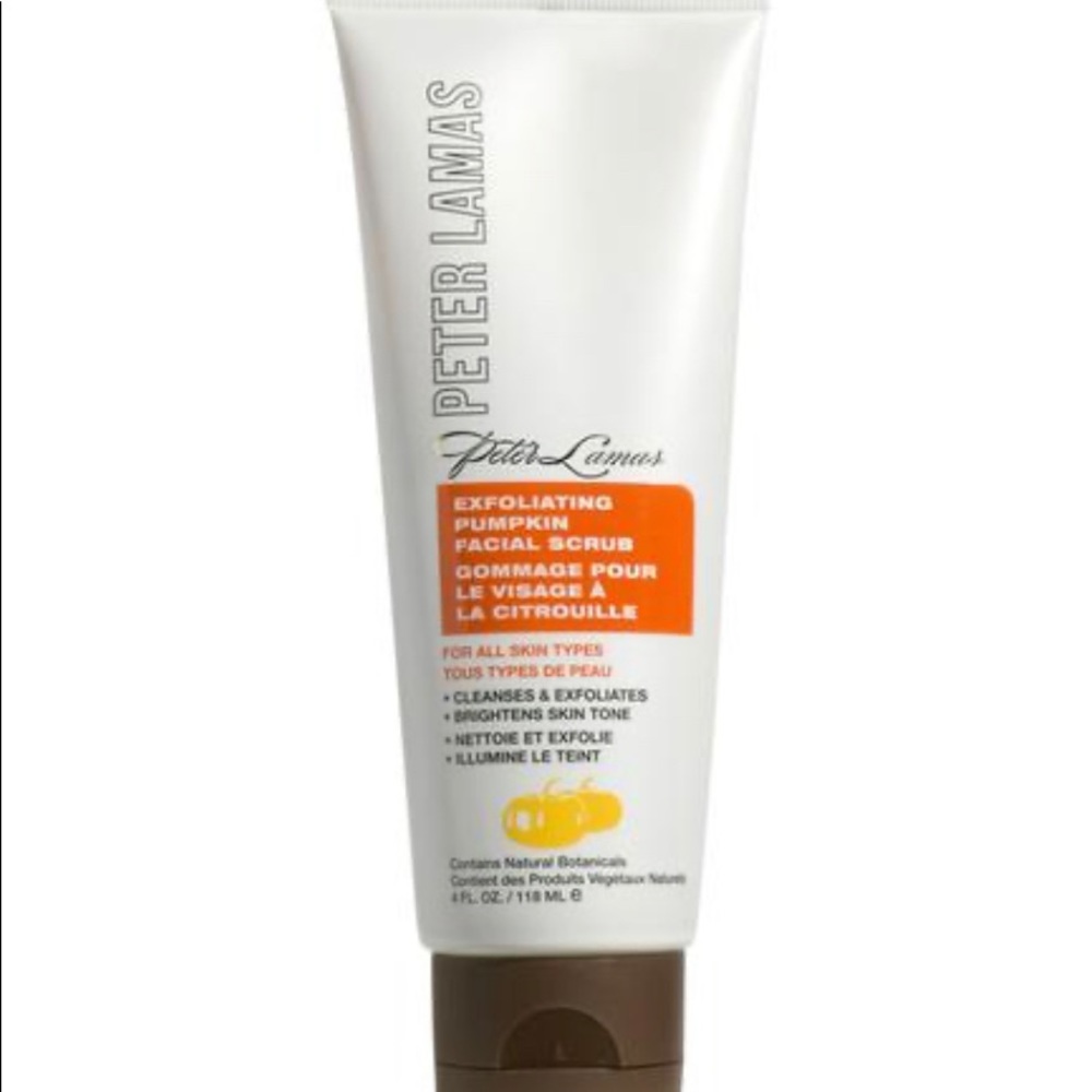 Peter Lamas exfoliating pumpkin facial scrub
